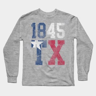 1845 Flag of Texas Long Sleeve T-Shirt